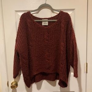 UNIF Red Knitted Sweater